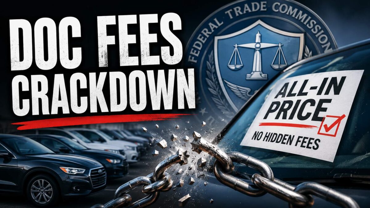 FTC Doc Fee Crackdown on Car Dealerships